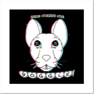 You Make Me Boggle! (Glitched Version) Posters and Art